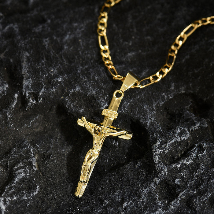 Wholesale unisex cross pendant necklace