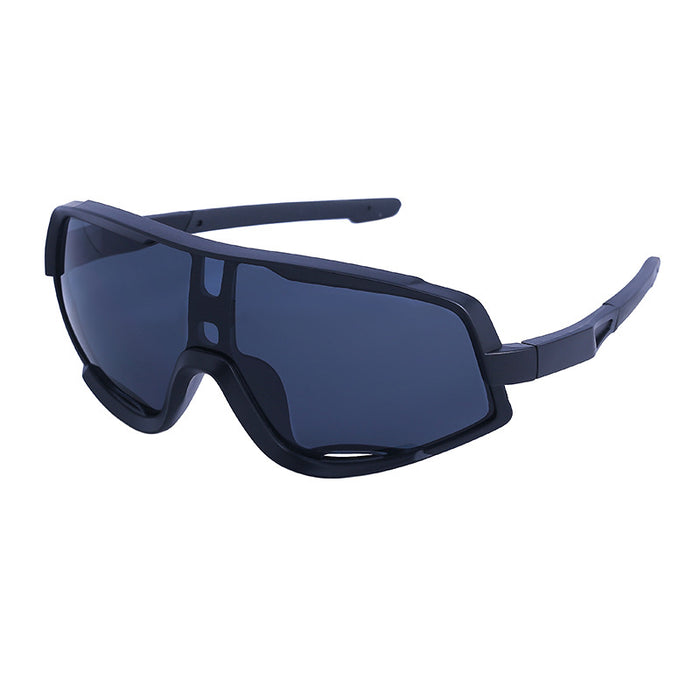 Wholesale  Colorful Sports Riding Glasses Men's Trendy Connected Lens shades Outdoor Sports Sunglasses Women's Advanced Sense