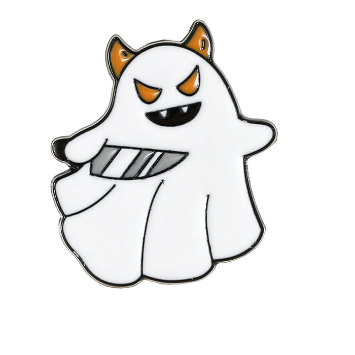 Wholesale  Skull Ghost Tombstone Pumpkin Brooch Pin Creative Alloy Badge Unisex Party Decorative Accessory