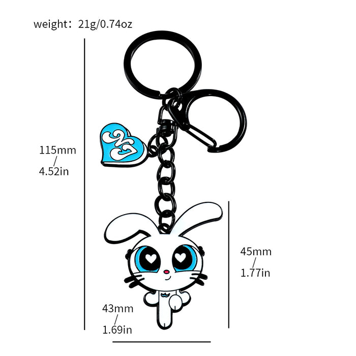 Wholesale Metal Keychain Cartoon Cute (M) JDC-KC-ShaoH010