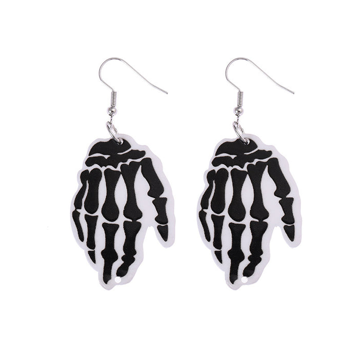 Wholesale of New Acrylic Halloween Earrings JDC-ES-CaiYun003