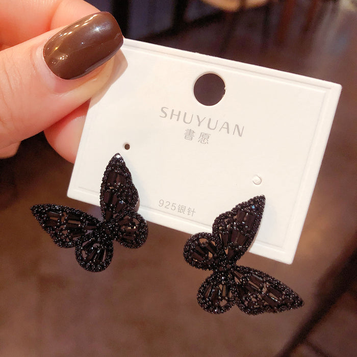 Wholesale Black Butterfly Earrings Earrings for Women