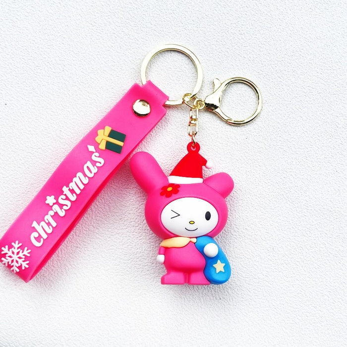 Wholesale PVC Cartoon Doll Keychain JDC-KC-WuYi182