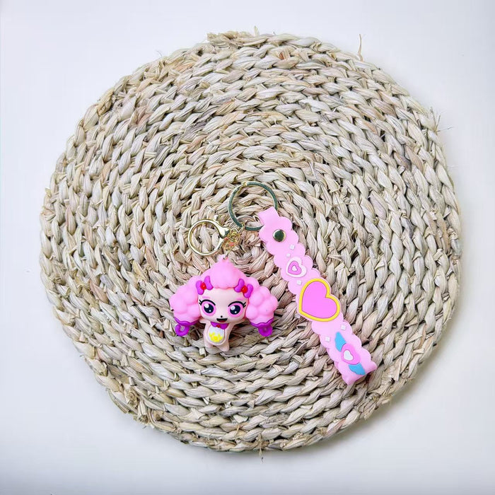 Wholesale Cute Cartoon 3D Keychain Pendant PVC Bag Charm Backpack Accessory Party Gift