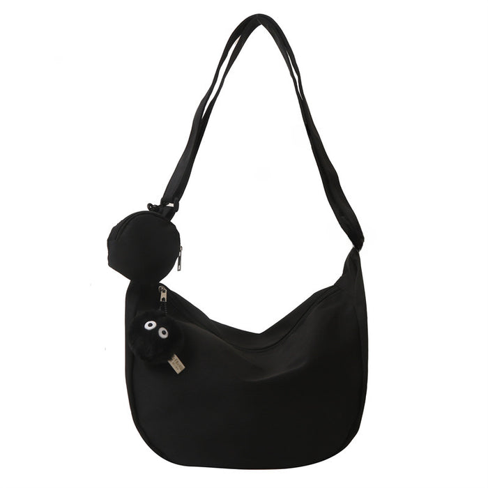 Wholesale Canvas bag, crossbody bag, large capacity casual versatile shoulder bag