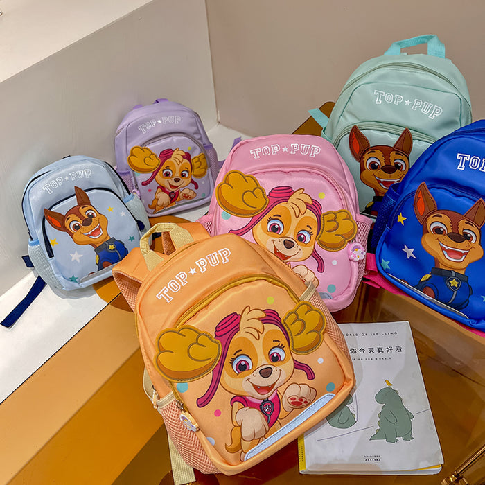 Wholesale Children' s Schoolbag Cute Cartoon Boys'  Backpack School Opening Kindergarten Girls'  Student Bag Lightweight Ridge Protection