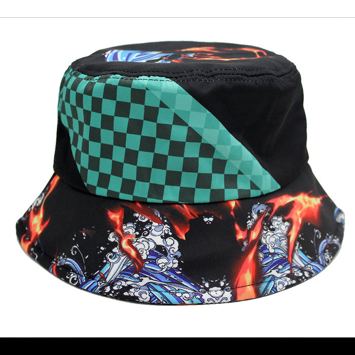 Wholesale Cartoon and anime print fisherman' s hat