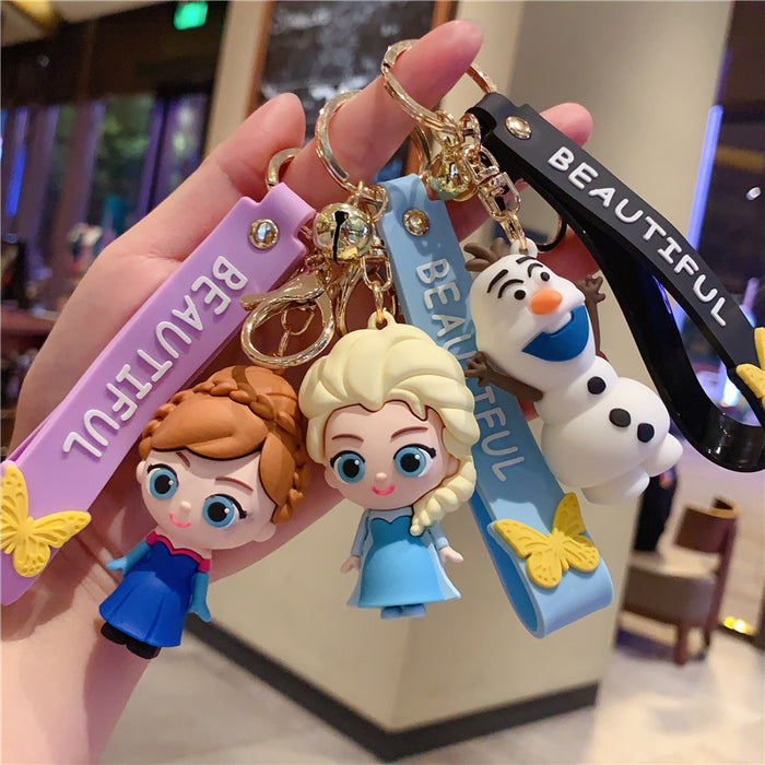 Wholesale Pvc Cartoon Doll Keychain JDC-KC-JinB002