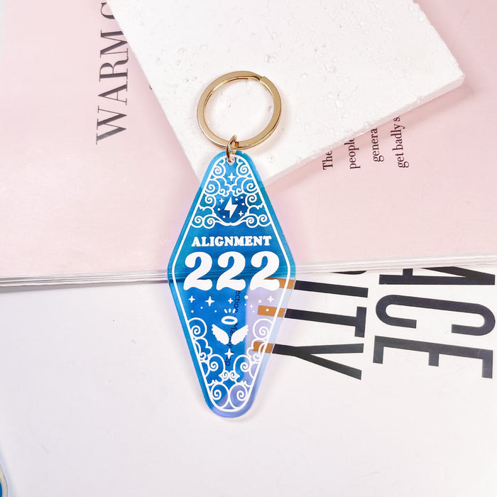 Wholesale Acrylic Diamond Keychain JDC-KC-JiaYi001