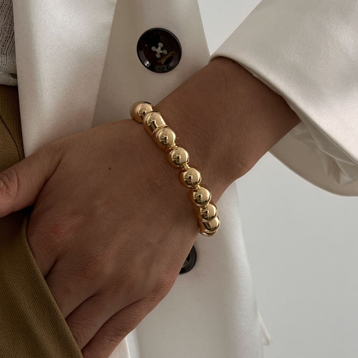 Wholesale  bracelet jewelry  exaggerated irregular wide high color alloy bracelet