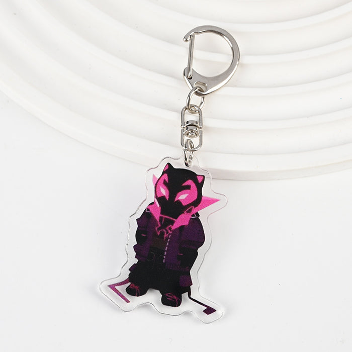 Wholesale Cute Cartoon Acrylic Keychain JDC-KC-XBK006