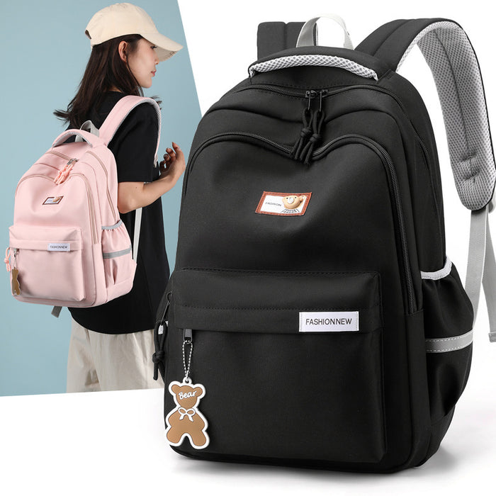 Wholesale Oxford Cloth Large Capacity Lightweight Spine Protection Backpack JDC-BP-YuanDuo075