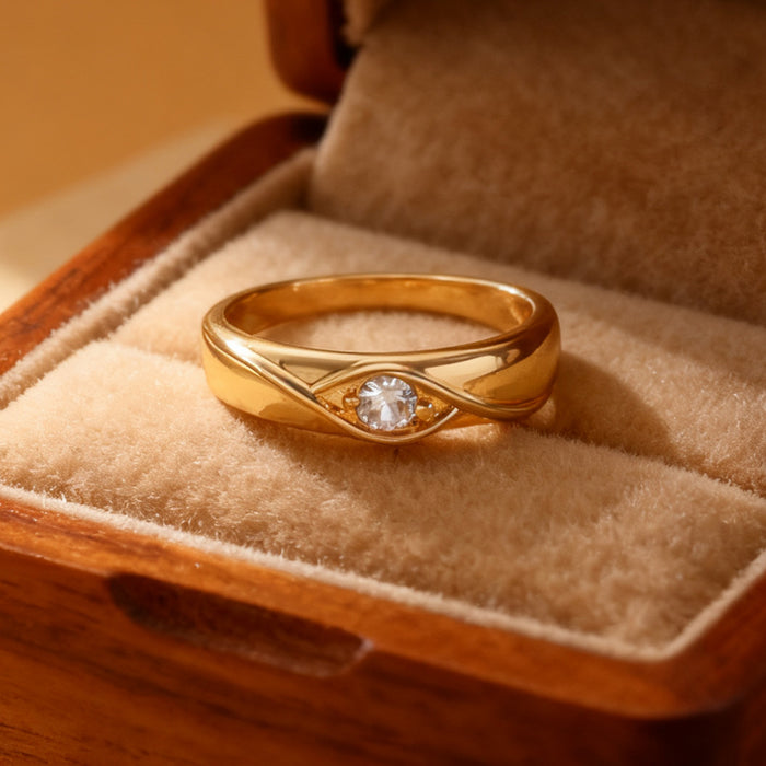 Wholesale Simple wedding clean lines rings