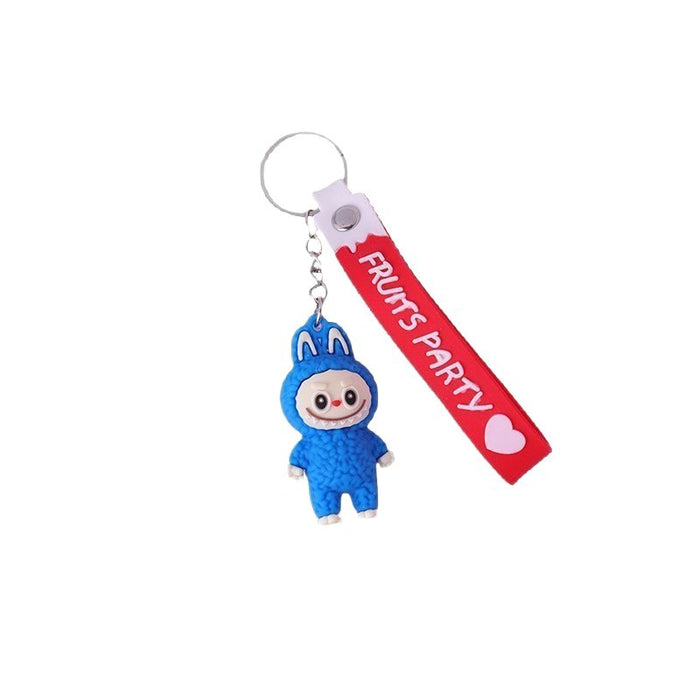 Wholesale Couple Cartoon Backpack Keychain