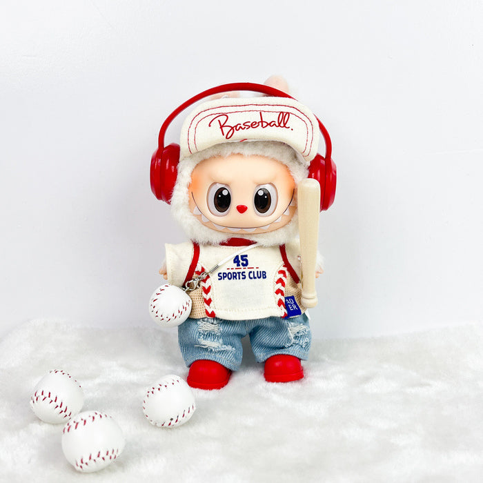 Wholesale Baby clothes accessories sportswear baseball suit blind box pendant clothes