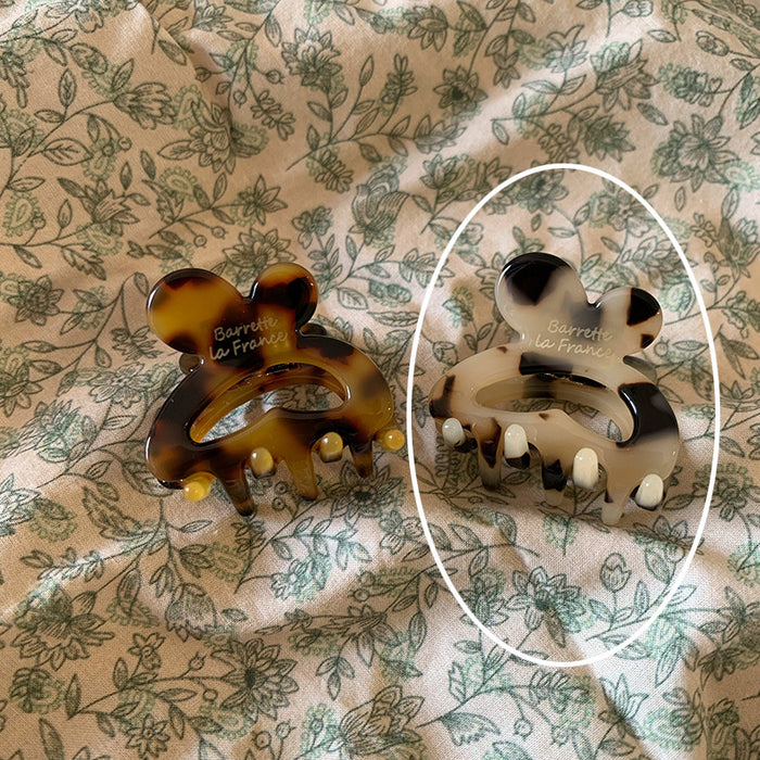 Wholesale Golden Label Rabbit Hairband Hair Grab Cute Small Grab Clip Hairclip Top Clip Side Clip