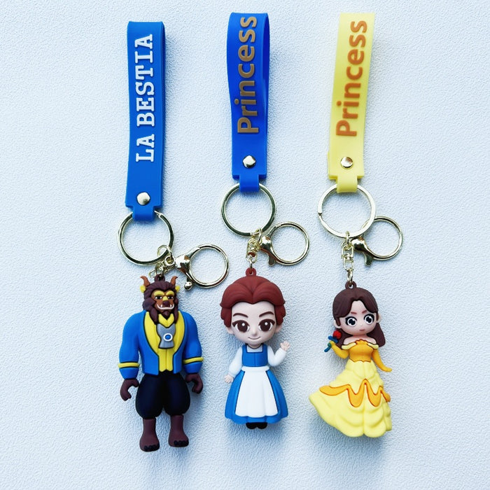 Wholesale PVC Cartoon Doll Keychain JDC-KC-WuYi198