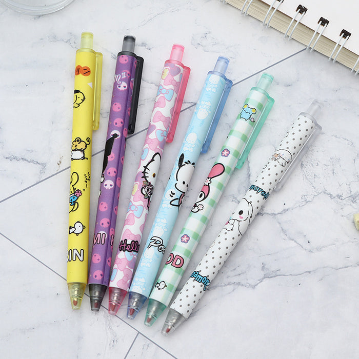 Wholesale Plastic Push-to-Paint Cartoon Gel Pen JDC-PN-Ceguan007