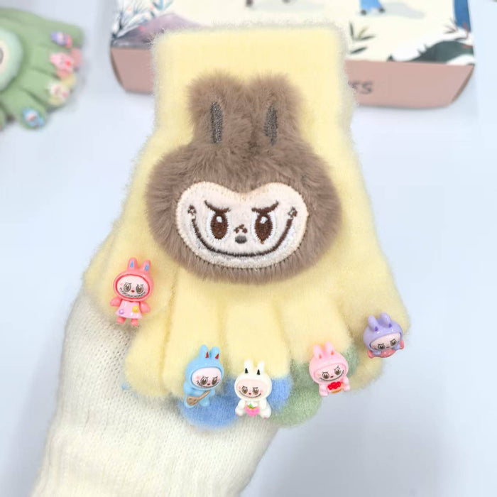 Wholesale Cute winter cartoon gloves