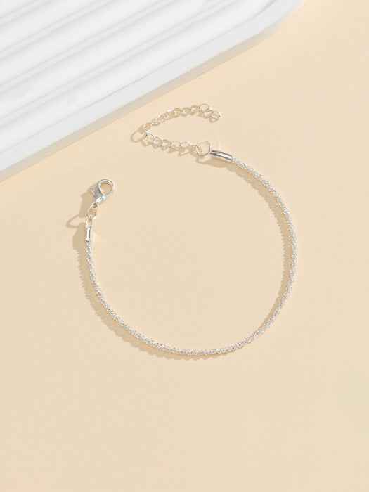 Wholesale silver bracelet for women starry shiny bracelet girlfriends gift jewelry