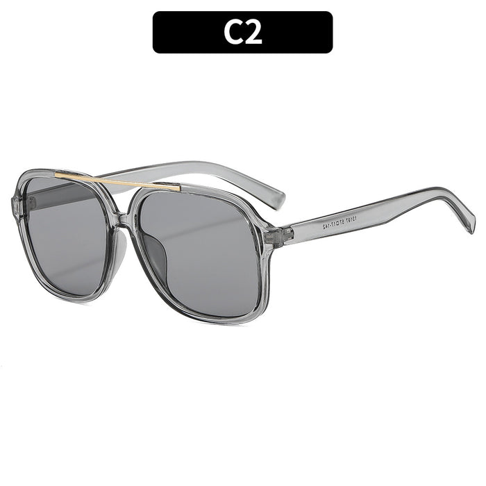 Wholesale Retro Square Pilot Sunglasses for Women - UV400 Fashion Sunwear for Outings