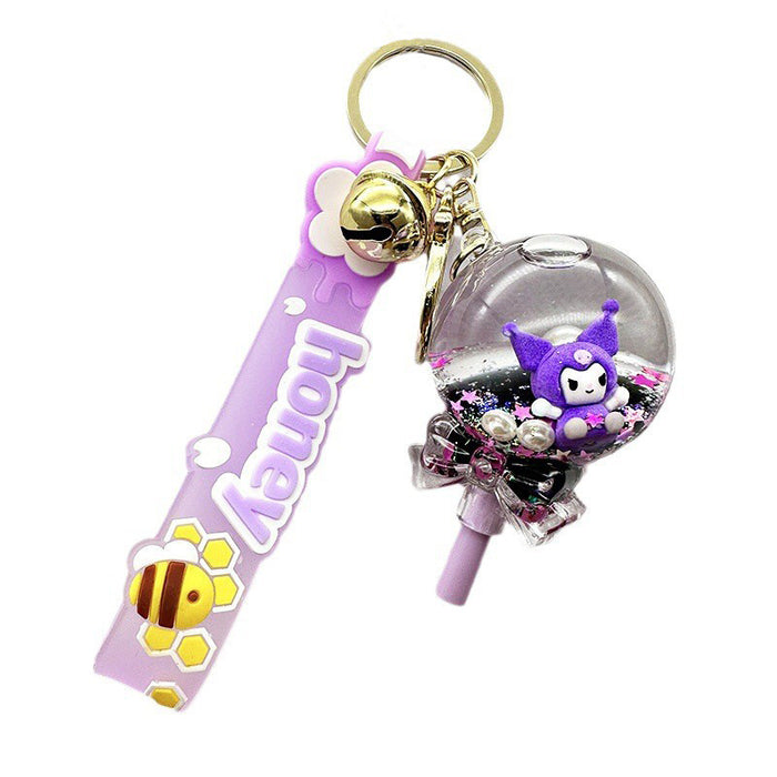 Wholesale Acrylic Starfish Oil Lollipop Cartoon Keychain JDC-KC-RunX017