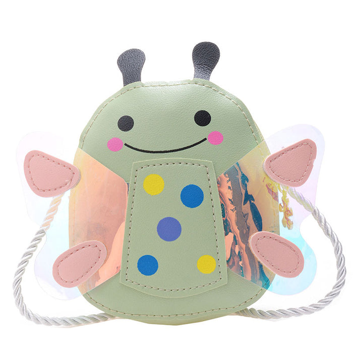 Wholesale  children's bag cute little bee girl shoulder messenger bag cartoon baby girl change small bag