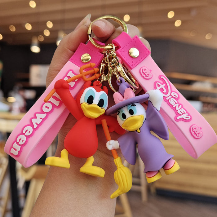 Wholesale Cartoon Silicone Doll Keychain JDC-KC-ZhuoRan035