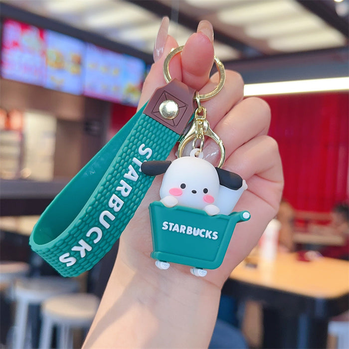 Wholesale Cartoon Cute 3D Doll Keychain JDC-KC-YueW010