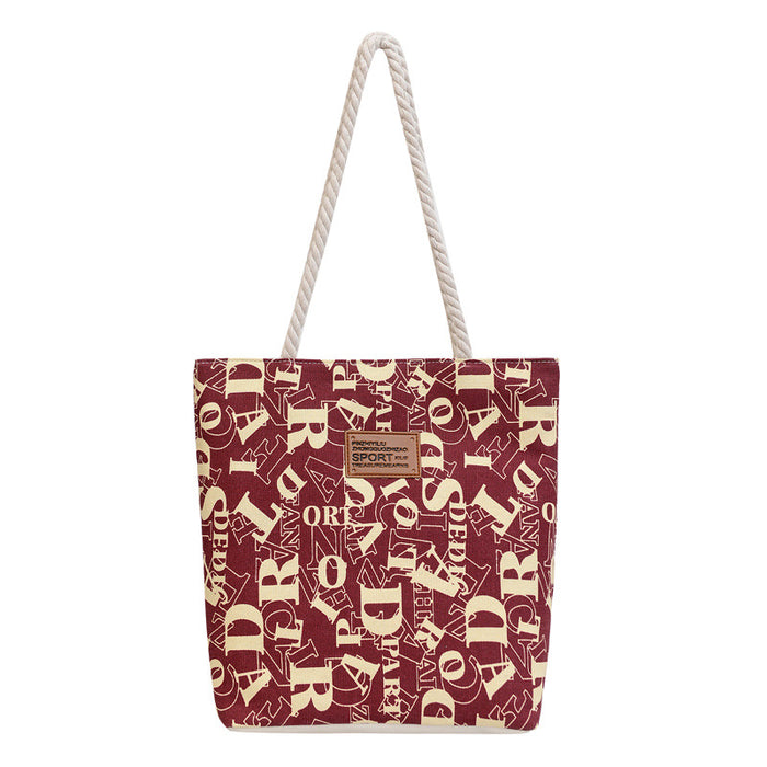 Wholesale Canvas Bag Women' s Bag Versatile Mobile Phone Lunch Tote Bag Girl' s Small Cloth Bag for Work
