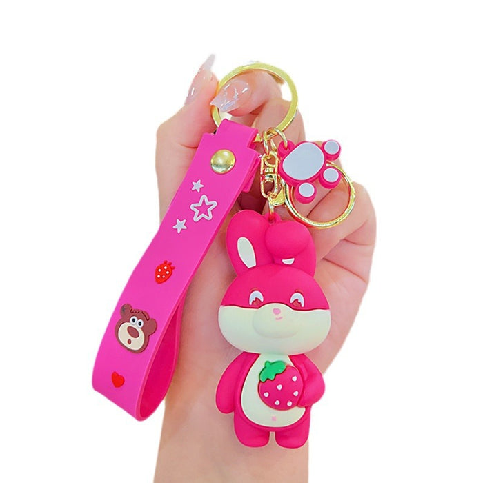 Wholesale PVC Cartoon Doll Keychain JDC-KC-WuYi141