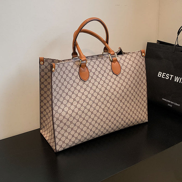 Wholesale Fashion Large Capacity Bags for Women in Summer New High-end Texture Handbags Vintage Versatile Handbags JDC-HB-CB001