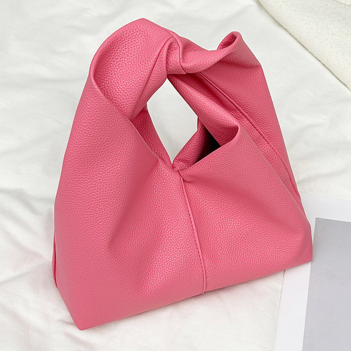 Wholesale Niche design cloud bag handbag summer new style high-end pleated croissant bag soft PU shoulder bag women' s bag