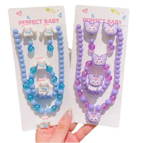 Wholesale Sweet Children Princess Jewelry Beaded Necklace