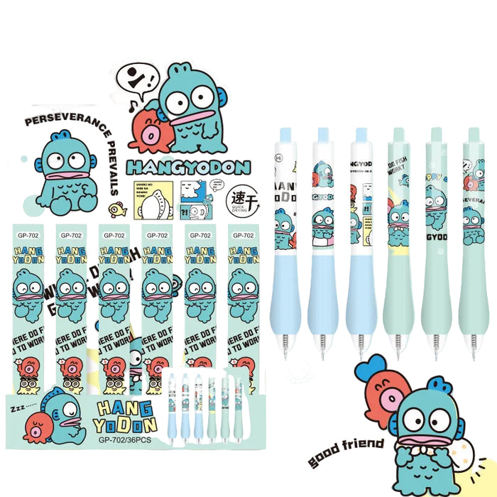 Wholesale Cute cartoon blind box quick-drying,  smooth-writing black retractable pen.