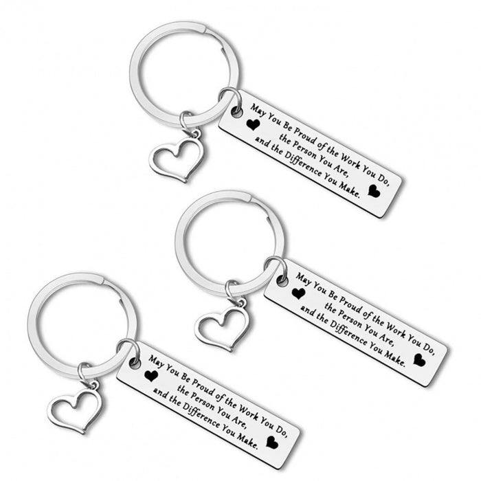 Wholesale You Are A Key Part of You Stainless Steel Keychain JDC-KC-TangMumao003