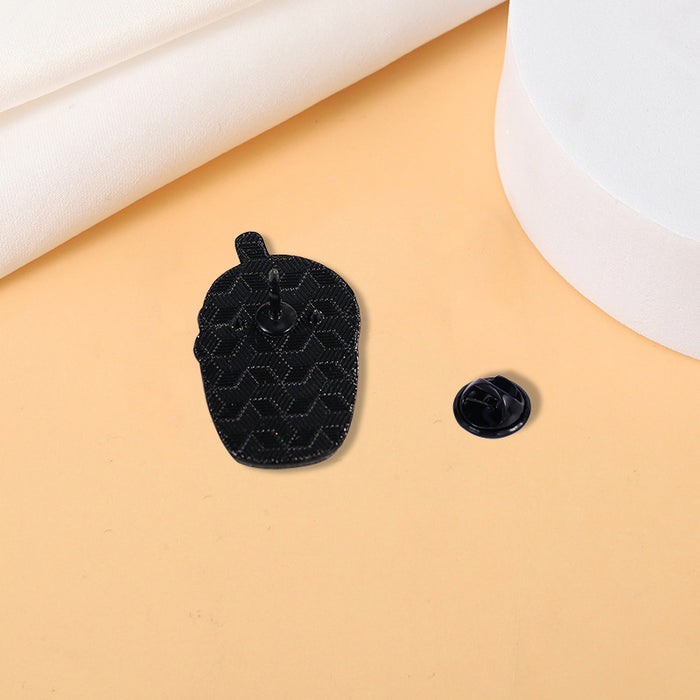 Wholesale Skull Brooch Funny Skull Kettle Shape Badge Personalized  Metal Badge