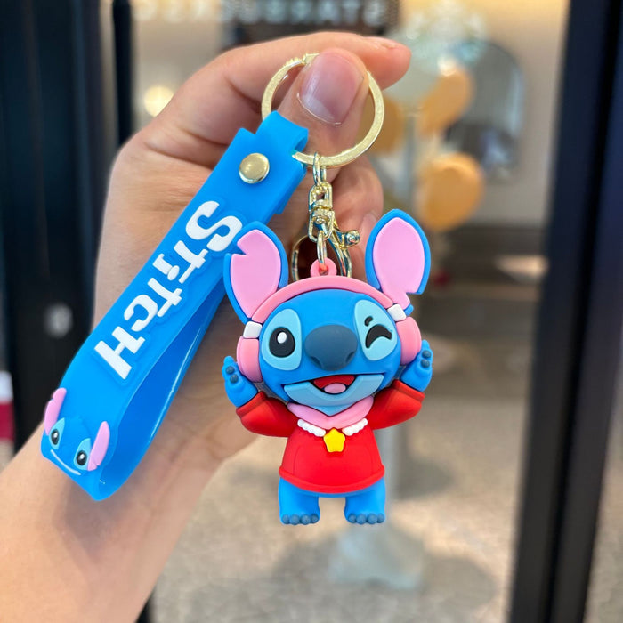 Wholesale  key chain pendant pvc doll school bag pendant