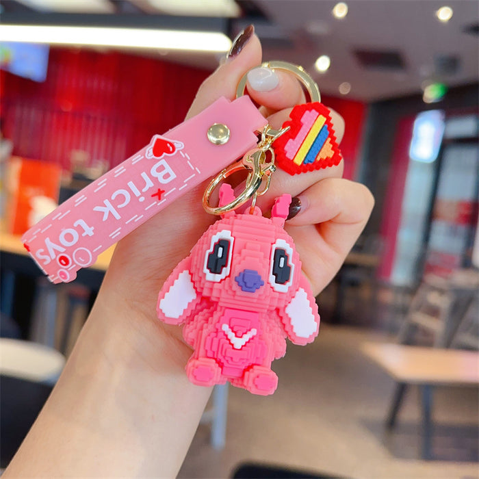 Wholesale Creative Cartoon PVC Doll Keychains JDC-KC-YueW003