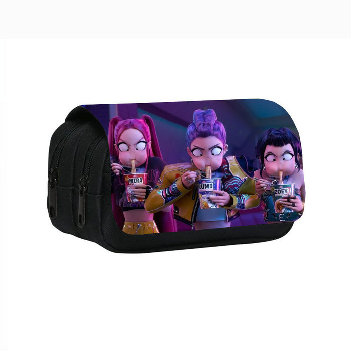 Wholesale Double-layer pencil case KPop pencil case