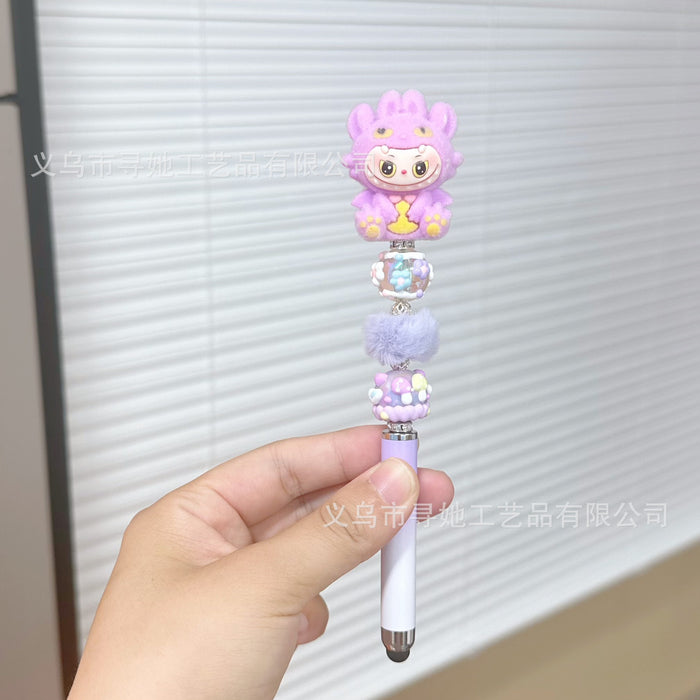 Wholesale DIY Cute Beaded Pen for Mobile Phones and Tablets Touch Screen Gel Ballpoint Pen