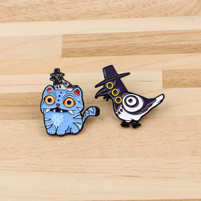 Wholesale KPOP Collar Anime Badge Clothing Backpack Decoration Alloy Brooch