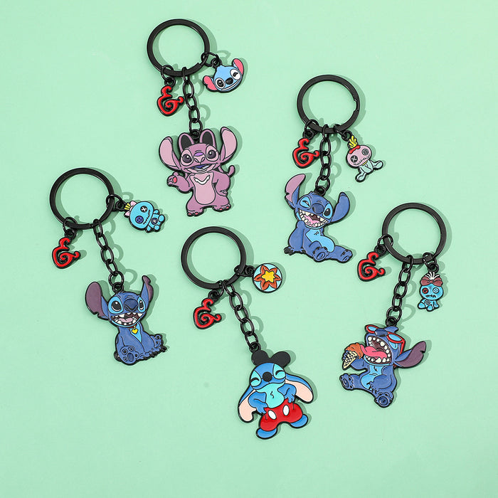 Wholesale Cartoon Zinc Alloy Keychain JDC-KC-BS020