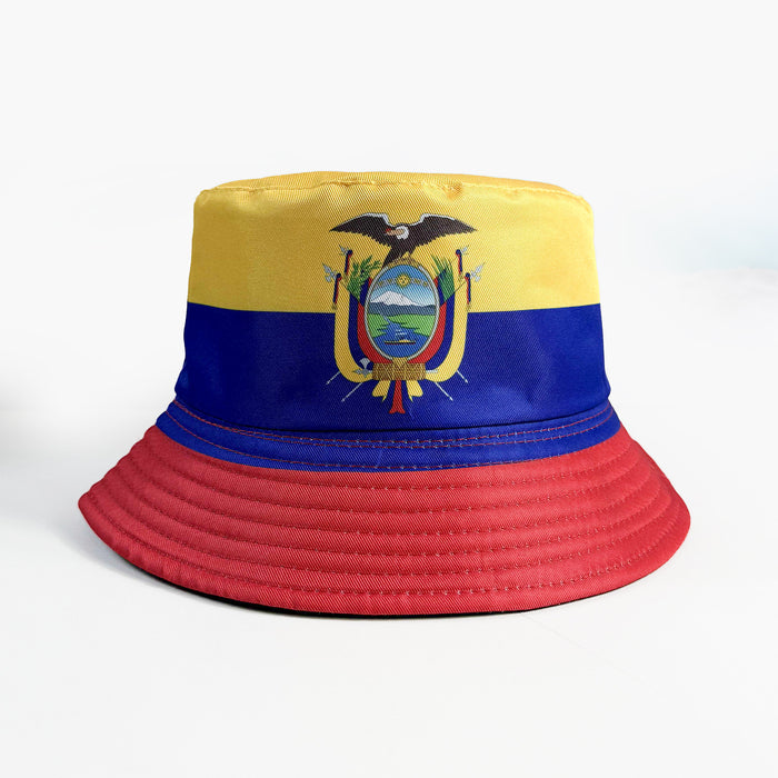 Wholesale World Cup Fisherman Hat Sun Hat Fan Supplies Reversible Bucket Hat