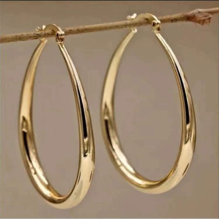 Wholesale smooth U-shaped earrings women's  earrings