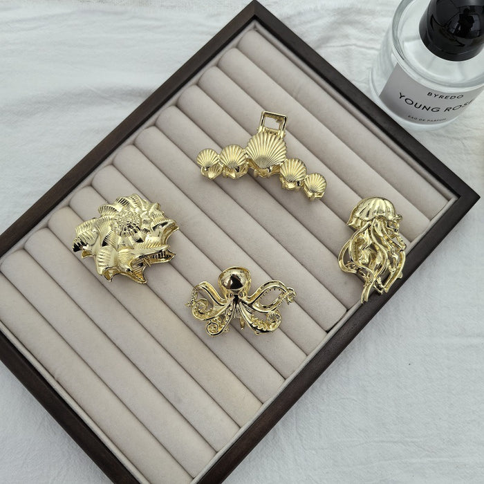 Wholesale New Design Starfish Ocean Conch Jellyfish Octopus Gripper