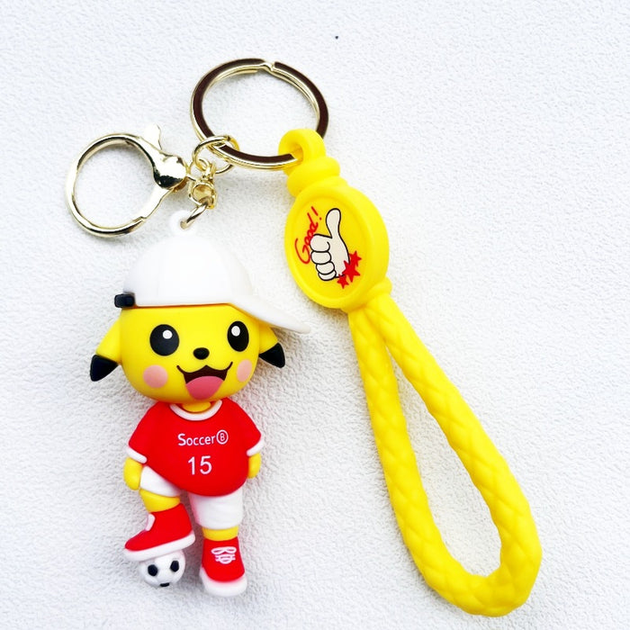 Wholesale PVC Cartoon Doll Keychain JDC-KC-WuYi152