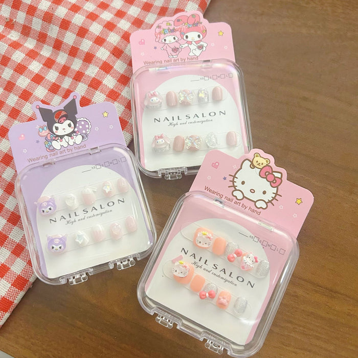 Wholesale children Cat-shaped nail stickers