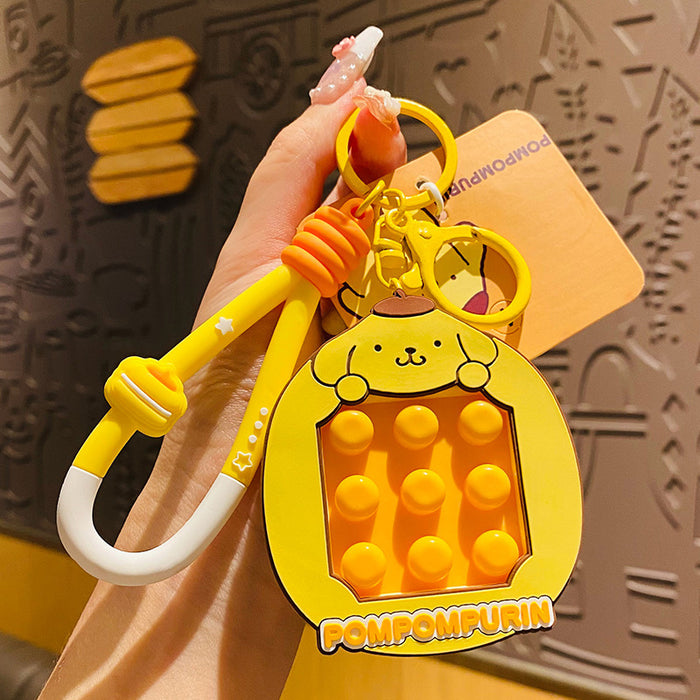 Wholesale Cartoon Bubble Machine Figurine PVC Keychain (S) JDC-KC-SCheng050