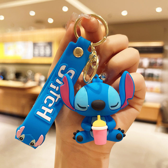 Wholesale Cartoon Doll Silicone Keychain JDC-KC-JuJi008